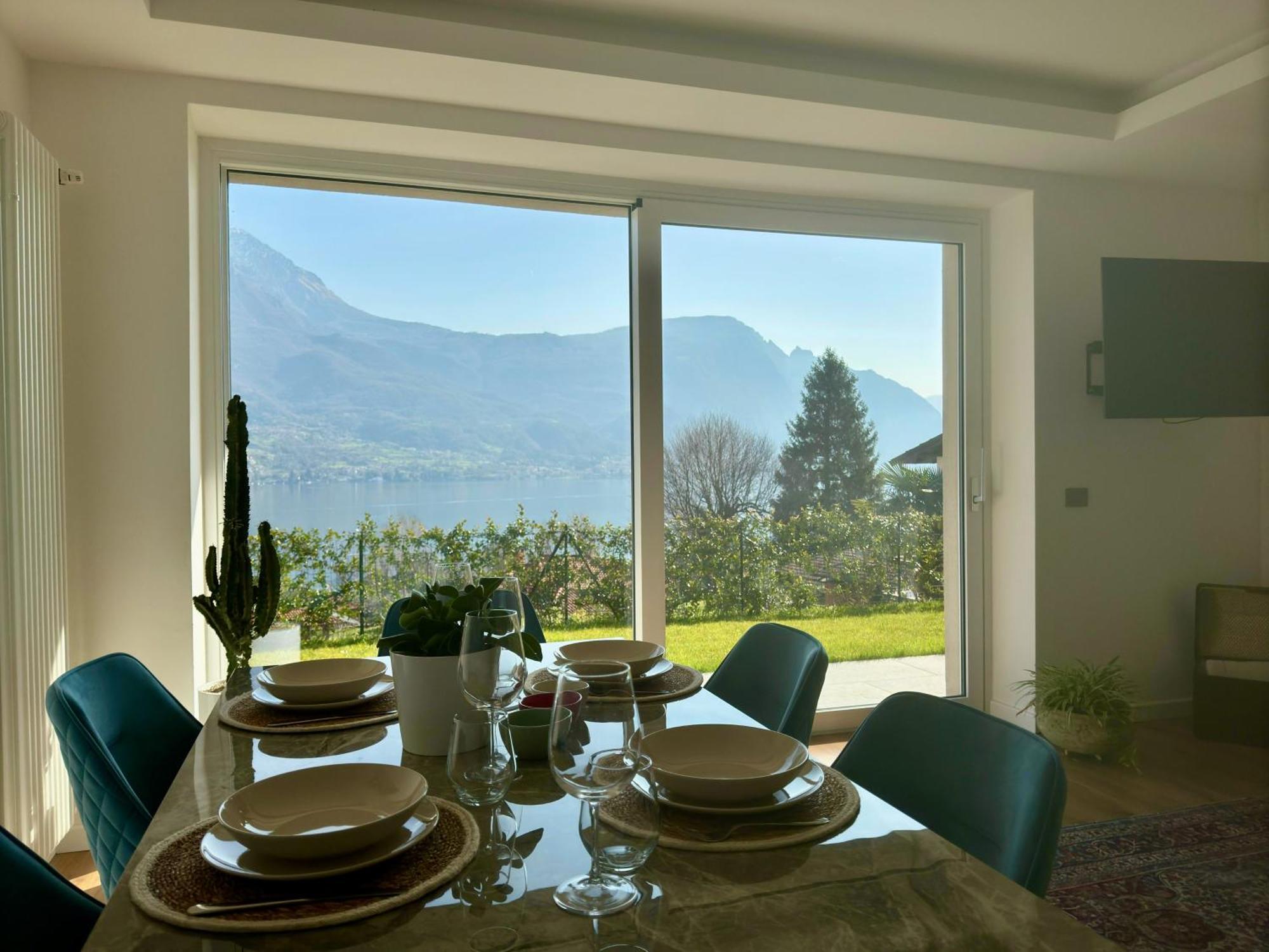 Elda Apartment With Garden And Lake View Onno Exteriér fotografie